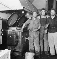 Ligne Maginot - ANZELING - A25 - (Ouvrage d'artillerie) - La cuisine de l'ouvrage
Photo prise en 1940