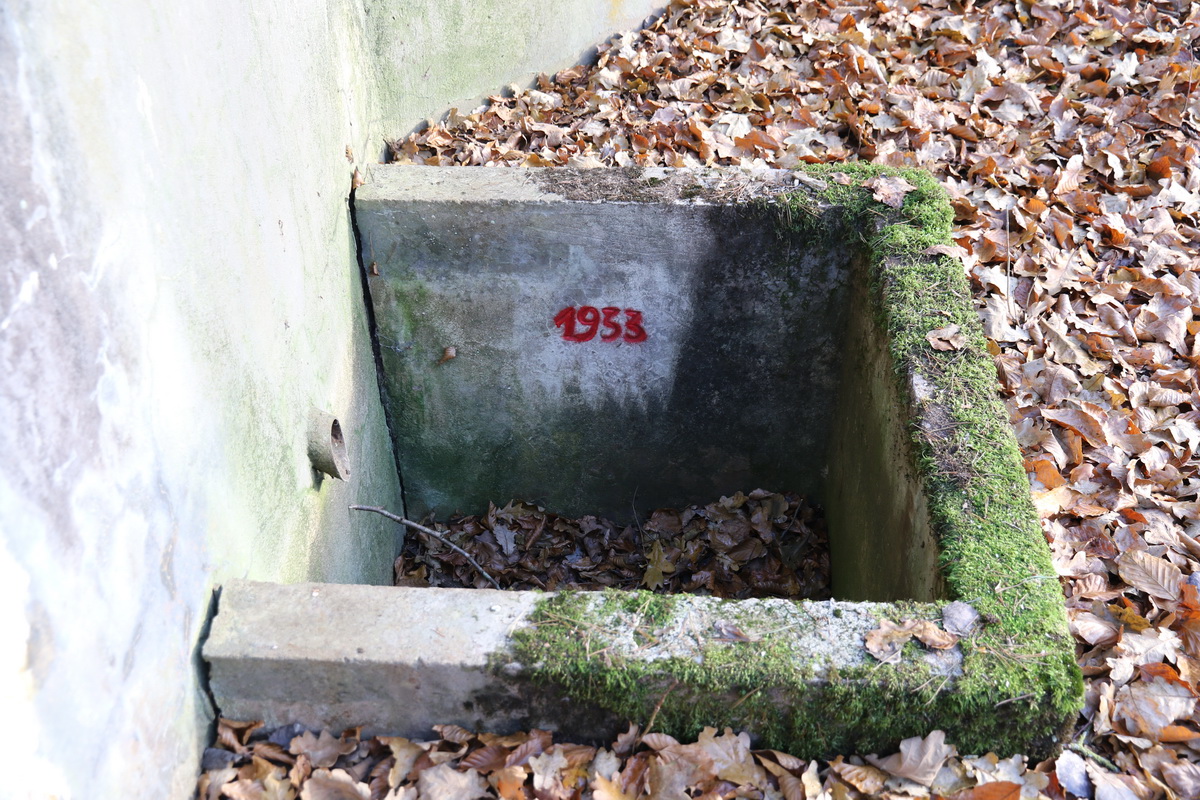 Ligne Maginot - Blockhaus du Biesenberg 7 - Dans la fosse à douilles sud