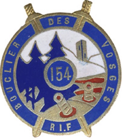 Insigne du 154° RIF