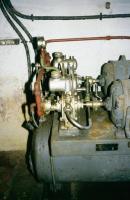 Ligne Maginot - FLAUT - (Ouvrage d'artillerie) - Le groupe moto compresseur alimentant les bruleurs à fuel de la cuisinière 