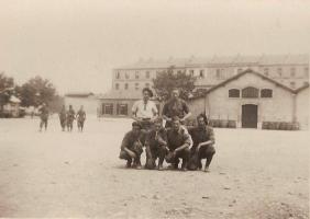 Ligne Maginot - Artilleurs du 157° RAP - Photo prise dans la caserne Auvare à Niice