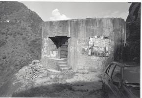 Ligne Maginot - O40 - ABELIERA (Casemate d'infanterie) - La porte était encore intacte en 1984