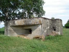 Ligne Maginot - SAINT WALFROY EST - (Blockhaus pour canon) - Les créneaux
