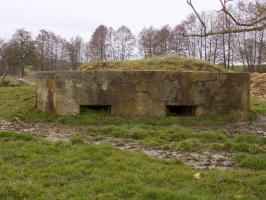 Ligne Maginot - 49 - LES BAUCHES NORD - (Blockhaus pour arme infanterie) - Face frontale vers l'est