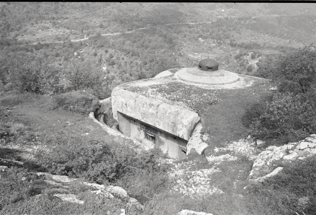 Ligne Maginot - Ouvrage du CASTILLON - Le bloc 6 et ses deux mortiers de 81mm