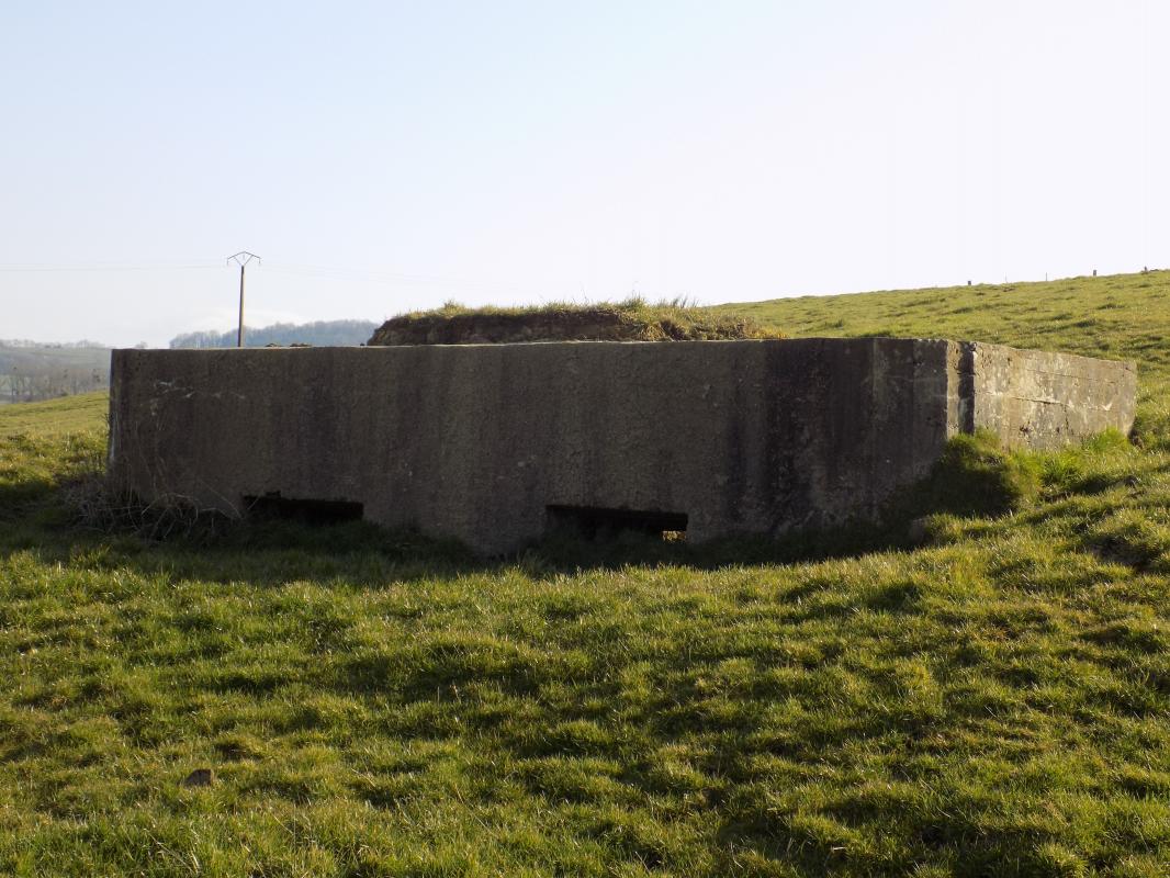 Ligne Maginot - 31 - LA FABRIQUE - (Blockhaus pour arme infanterie) - Face frontale