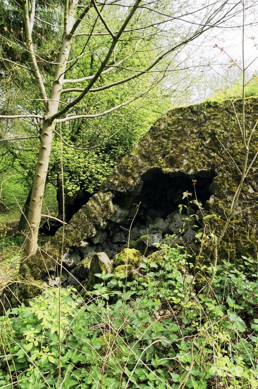 Ligne Maginot - Petit ouvrage du Berenbach - Bloc 1
Le rocaille