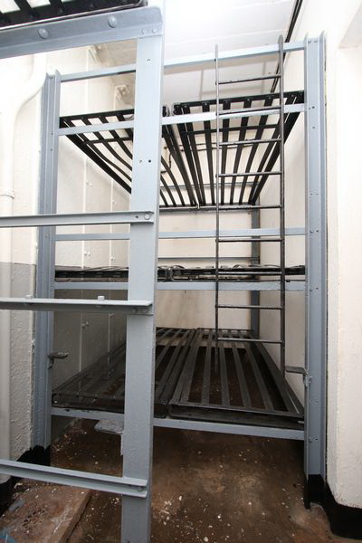 Ligne Maginot - Ouvrage d'infanterie du BOIS-KARRE - Chambrée pour la troupe