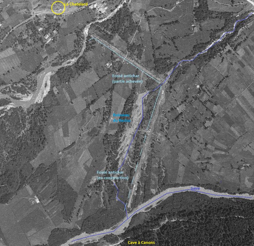 Ligne Maginot - VERSOYEN (Fossé antichar) (Obstacle antichar) - 