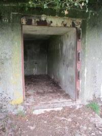 Ligne Maginot - B534 - LA WARPE NORD - (Blockhaus pour canon) - Porte d'entrée du blockhaus.
