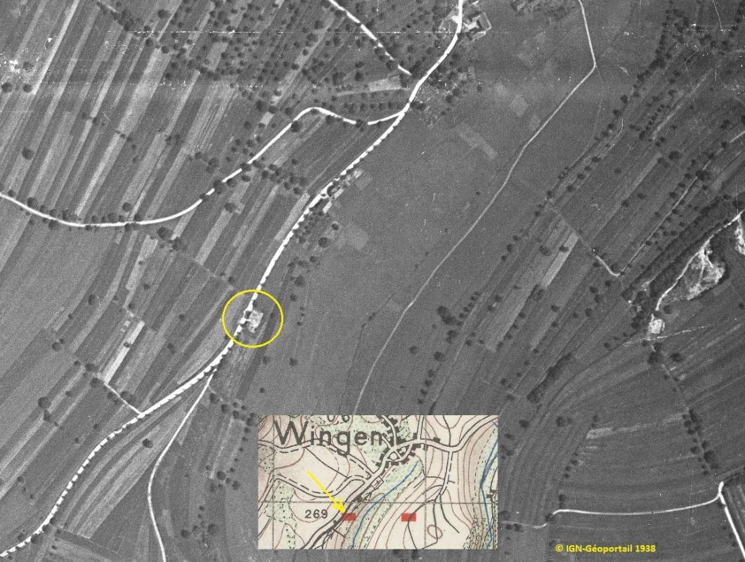 Ligne Maginot - WINGEN - POSTE GRM - (Poste GRM - Maison Forte) - 