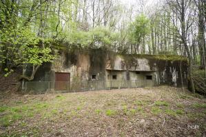 Ligne Maginot - SCHIESSECK - (Ouvrage d'artillerie) - Entrée des Hommes, état avril 2017