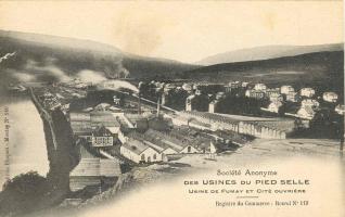 Ligne Maginot - Usines du Pied-Selle - Les usines du Pied-Selle à Fumay (Ardennes)