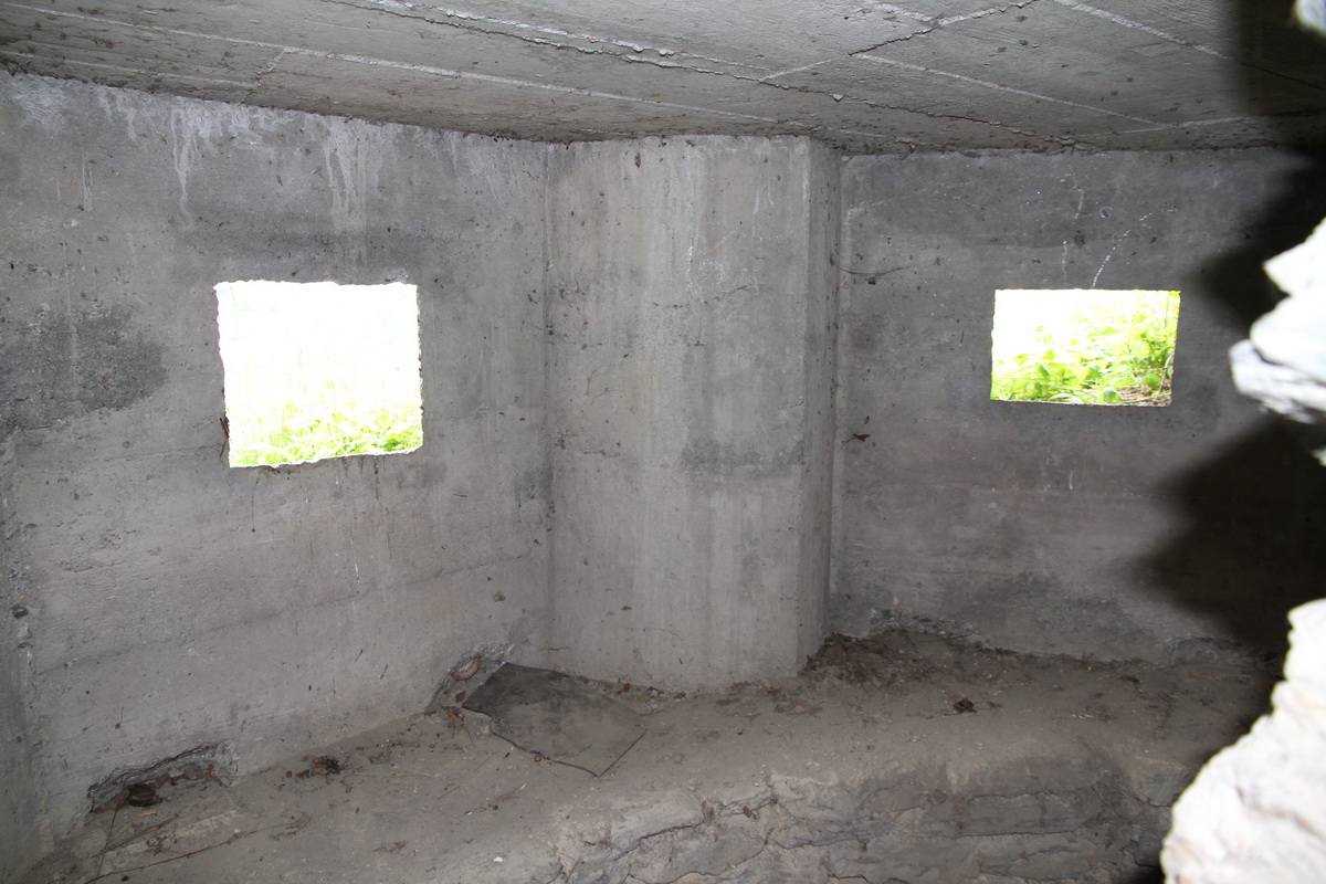 Ligne Maginot - VILLAROGER - HARICOT SUD 1 - (Blockhaus pour arme infanterie) - Chambre de tir