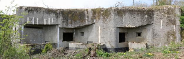 Ligne Maginot - Casemate d'artillerie de la HIGNY - Totalement dégagée en 2017