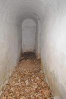 Ligne Maginot - BOIS DE DESSENHEIM CENTRE 1 - (Blockhaus pour arme infanterie) - Couloir avec en fond la niche à munition