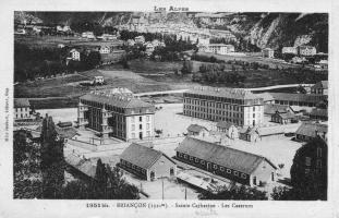 Ligne Maginot - Caserne Ste. CATHERINE (Briançon) - Carte postale  