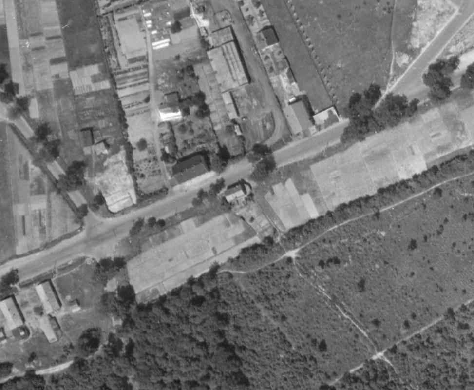 Ligne Maginot - STIRING-WENDEL (MF DE) - (Poste GRM - Maison Forte) - Photo aérienne