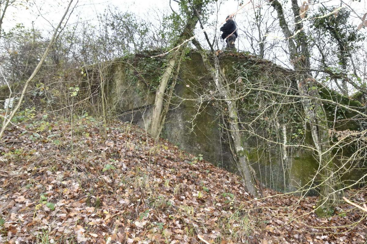 Ligne Maginot - OBERHEIDE - A14 - (Ouvrage d'infanterie) - Extérieur casemate sud 