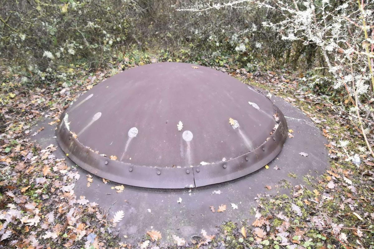 Ligne Maginot - OBERHEIDE - A14 - (Ouvrage d'infanterie) - Tourelle mitrailleuses