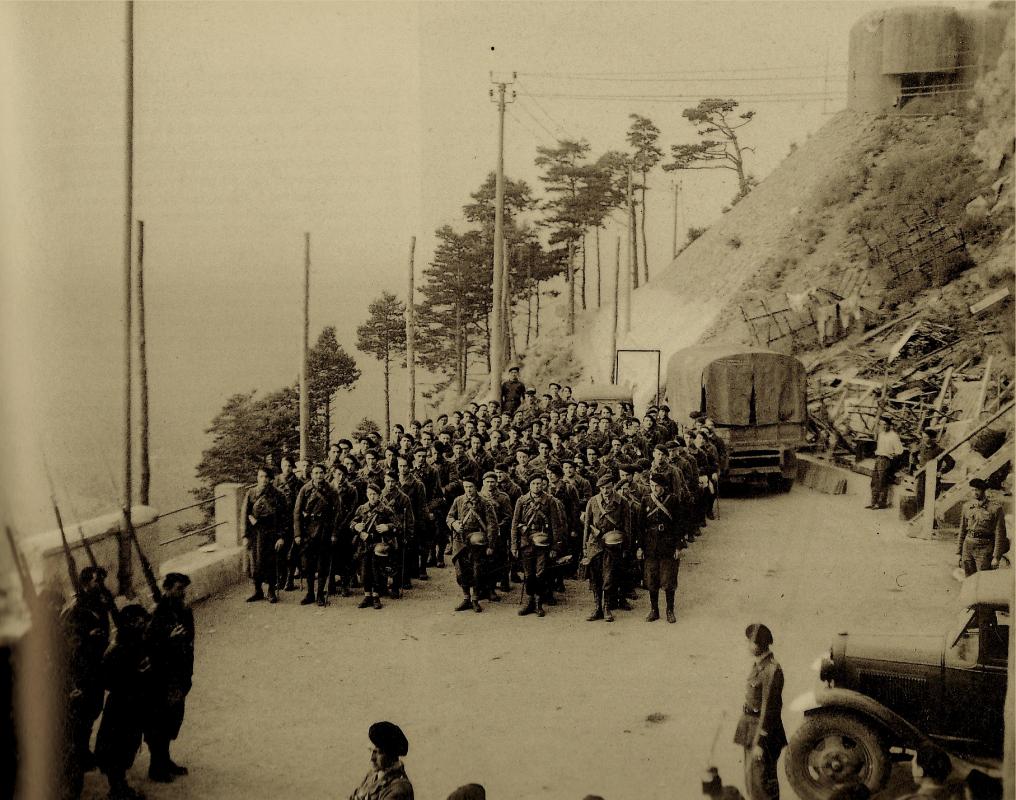 Ligne Maginot - MONTE GROSSO (MG) - E02 - (Ouvrage d'artillerie) - Le Monte Grosso en 1939 - 1940