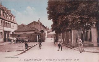 Ligne Maginot - Caserne Hoche - L'entrée de la caserne 