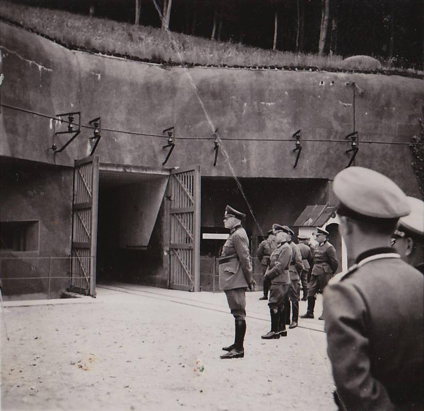 Ligne Maginot - SIMSERHOF - (Ouvrage d'artillerie) - L'entrée munitions en 1940