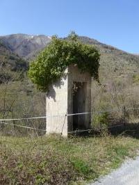 Ligne Maginot - Casernement du COL de BROUIS - Un WC extérieur