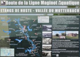 Ligne Maginot - RESERVOIR DE HOSTE-BAS - (Inondation défensive) - Présentation du système d'inondations défensives de la vallée du Mutterbach