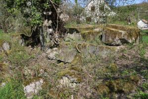 Ligne Maginot - Blockhaus PONT de LIMBOURG 1 - Les ruines de la coupole droite