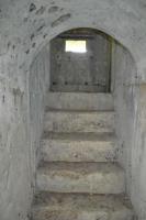 Ligne Maginot - ECLUSE 67 - 1 - Couloir et escalier de la chambre de tir  