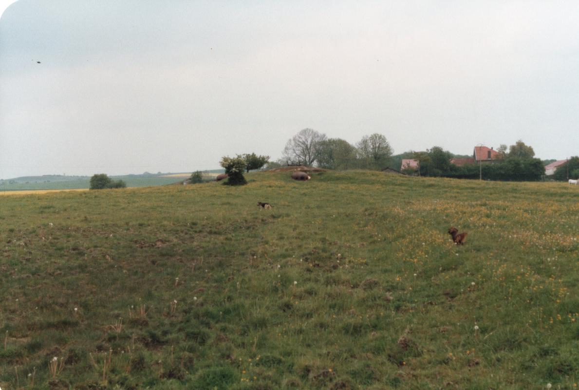 Ligne Maginot - Ouvrage d'infanterie de la FERME CHAPPY - B2 en 1987