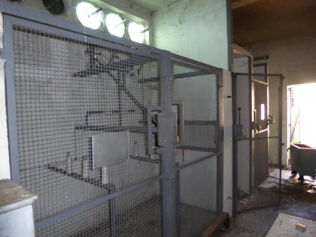 Ligne Maginot - Ouvrage d'artillerie de Rimplas - Le transformateur