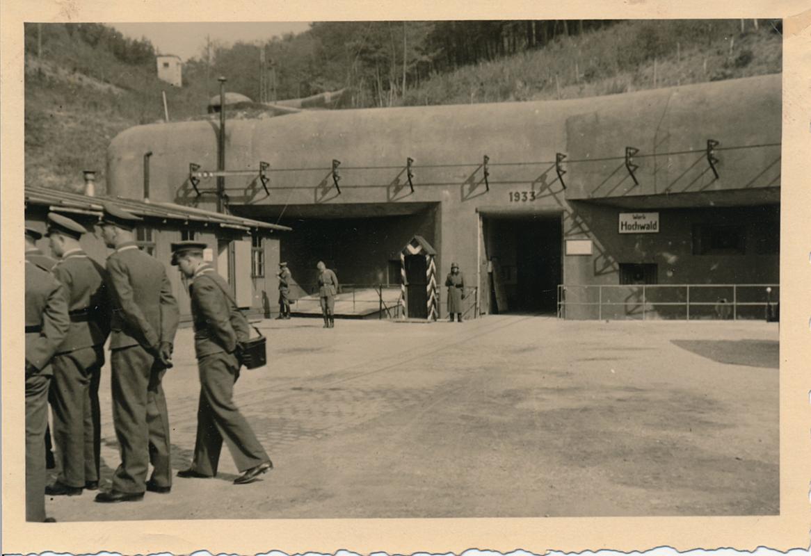 Ligne Maginot - HOCHWALD - (Ouvrage d'artillerie) -  Bloc 8, entrée des munitions.