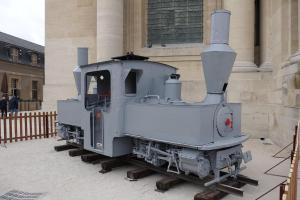 Ligne Maginot - Locotracteur Péchot-Bourdon modèle 1888 -  L'exemplaire du musée de Pozega (Serbie) exposée aux invalides à Paris