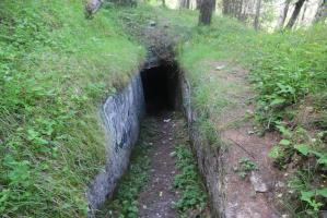 Ligne Maginot - PA DE L'UBAYETTE - (Blockhaus pour arme infanterie) - Entrée de l'abri