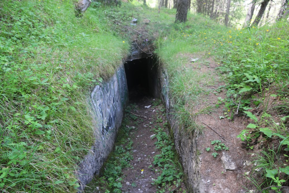 Ligne Maginot - PA DE L'UBAYETTE - (Blockhaus pour arme infanterie) - Entrée de l'abri