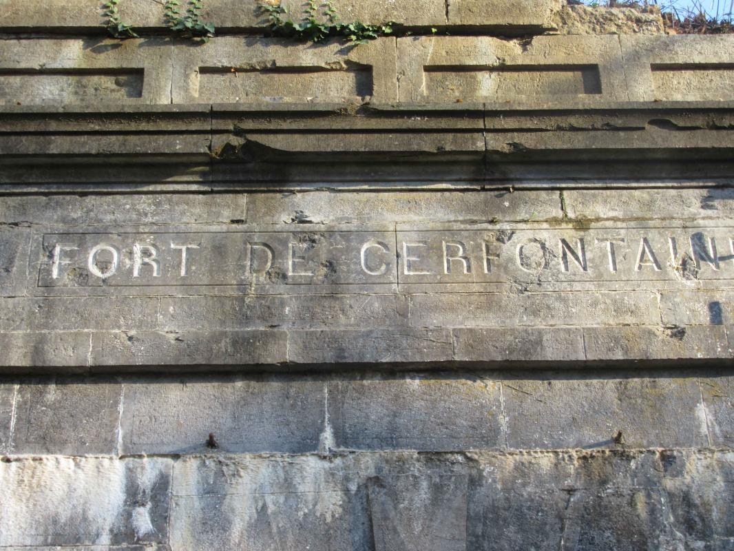 Ligne Maginot - CERFONTAINE (I/84° RIF - III/161° RAP) - (PC de Quartier) -  