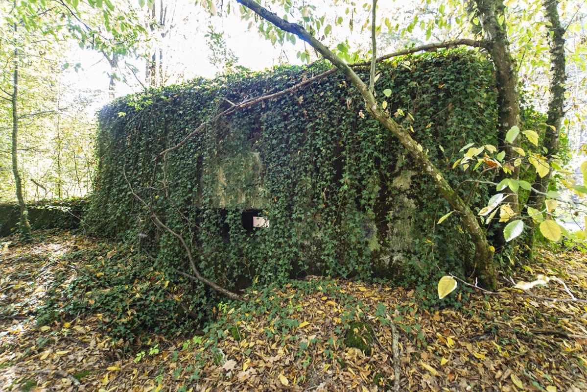 Ligne Maginot - MC1B - HENRIVILLE 3 (AVANT POSTE) - (Blockhaus pour canon) -             