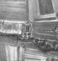 Ligne Maginot - UFFHEIM - (Dépôt de Munitions) - Le cercle sur la photo indique le petit bâtiment encore en place