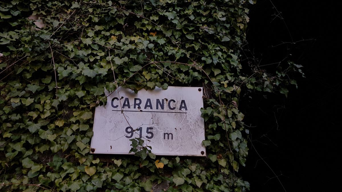 Ligne Maginot - CARANCA  NORD ( TUNNEL DE ) - (Blockhaus pour arme infanterie) - 2019