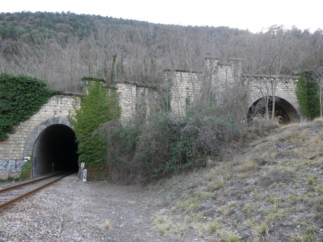 Ligne Maginot - CARANCA  NORD ( TUNNEL DE ) - (Blockhaus pour arme infanterie) - 2019
Caranca est à droite