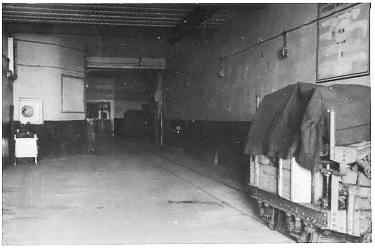 Ligne Maginot - SCHIESSECK - (Ouvrage d'artillerie) - L'entrée munitions de l'ouvrage