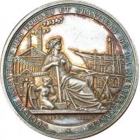 Ligne Maginot - Forges et Chantiers de la Méditéranée (FCM) - Jeton de banque 1855