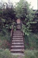 Ligne Maginot - TETERCHEN NORD - (Poste GRM - Maison Forte) - Escalier d'accès.
Etat début années 90