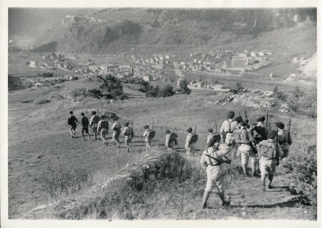 Ligne Maginot - Alpins du 71° BAF - Alpins du 71° Bataillon Alpin de Forteresse de retour sur Modane