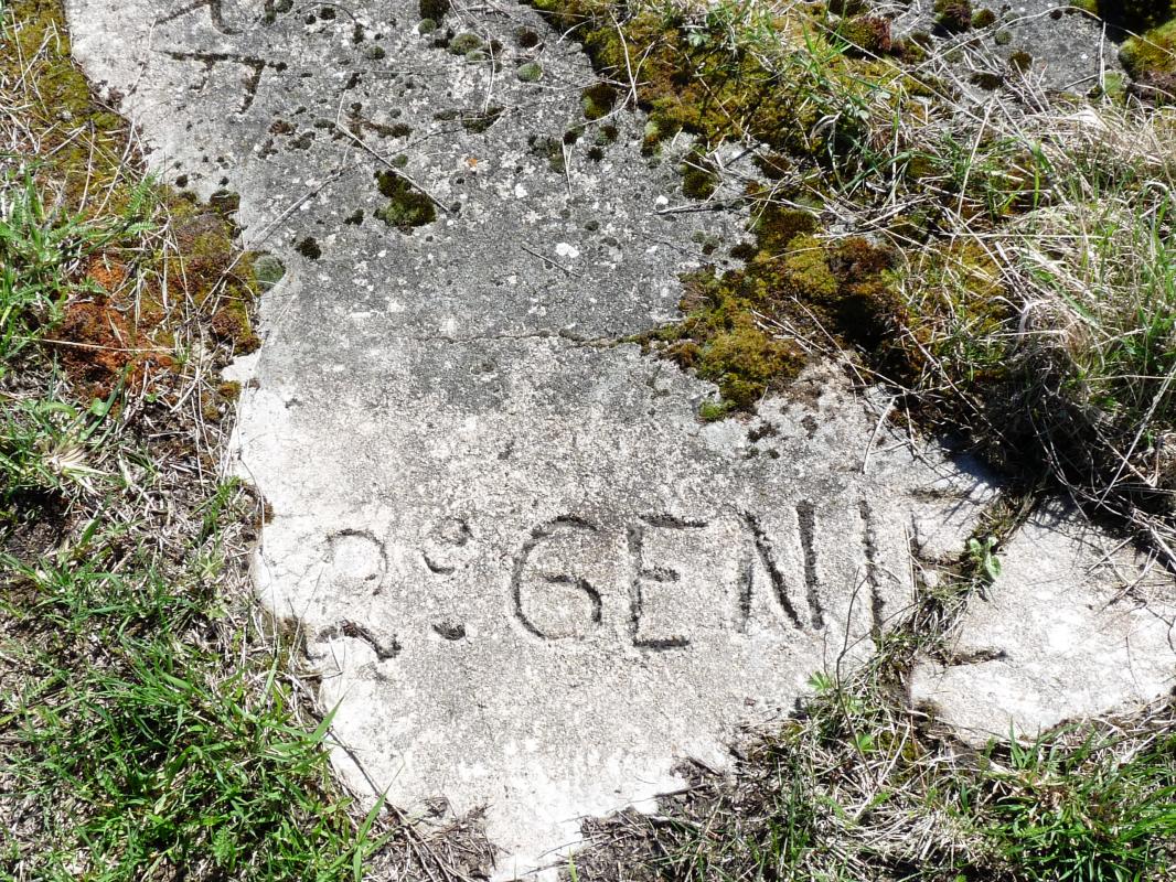 Ligne Maginot - EINSELING - A36 - (Ouvrage d'infanterie) - Inscription 2°Génie 