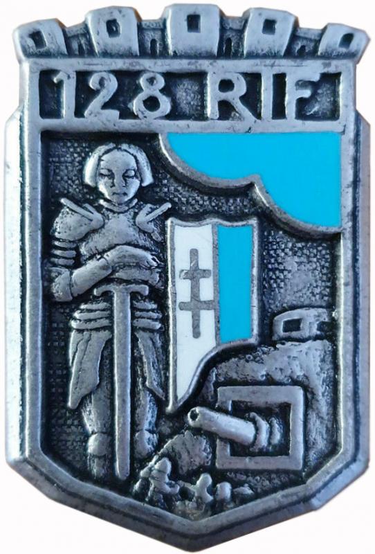 Insigne du 128° Régiment d'Infanterie de Forteresse