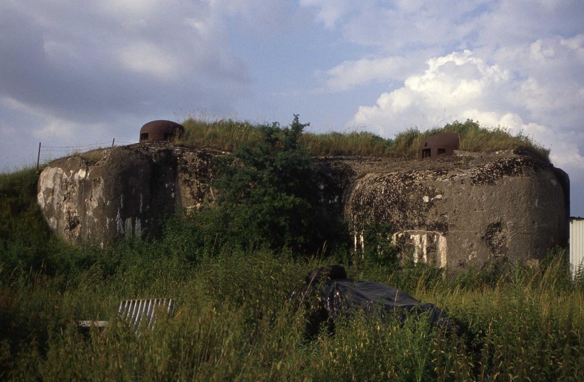 Ligne Maginot - FERME CHAPPY - A1  - (Ouvrage d'infanterie) - Le bloc 1 en 1992