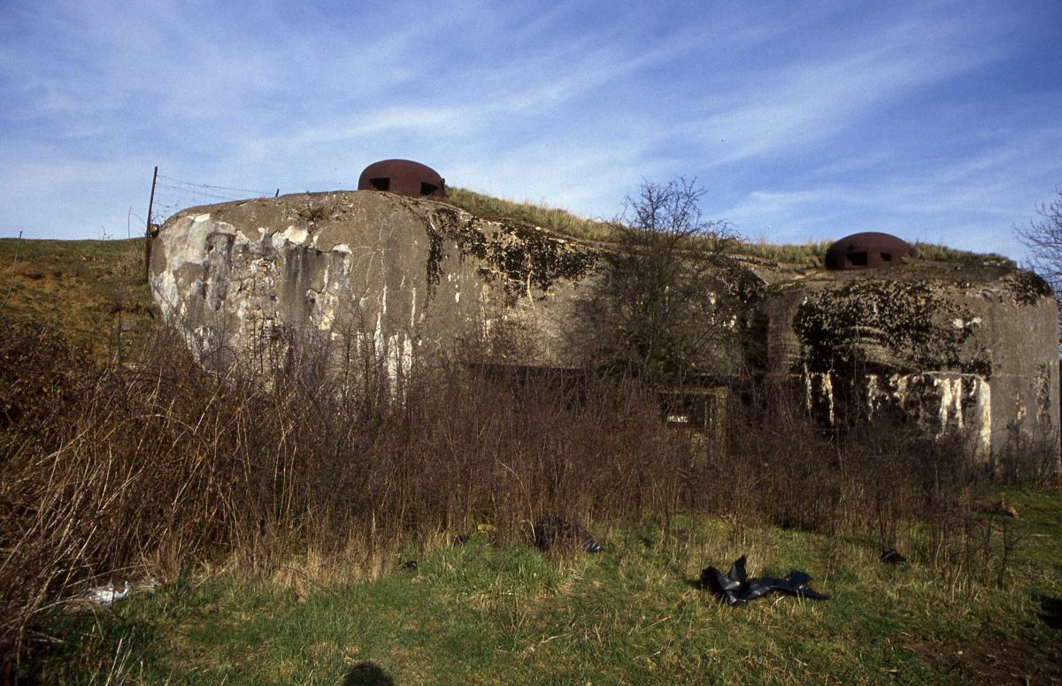 Ligne Maginot - FERME CHAPPY - A1  - (Ouvrage d'infanterie) -          Le bloc 1 en 1994